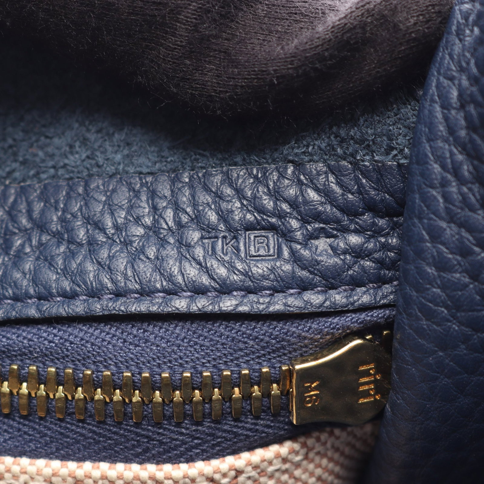 Hermes Boulevard Clemence Blue Black - 5