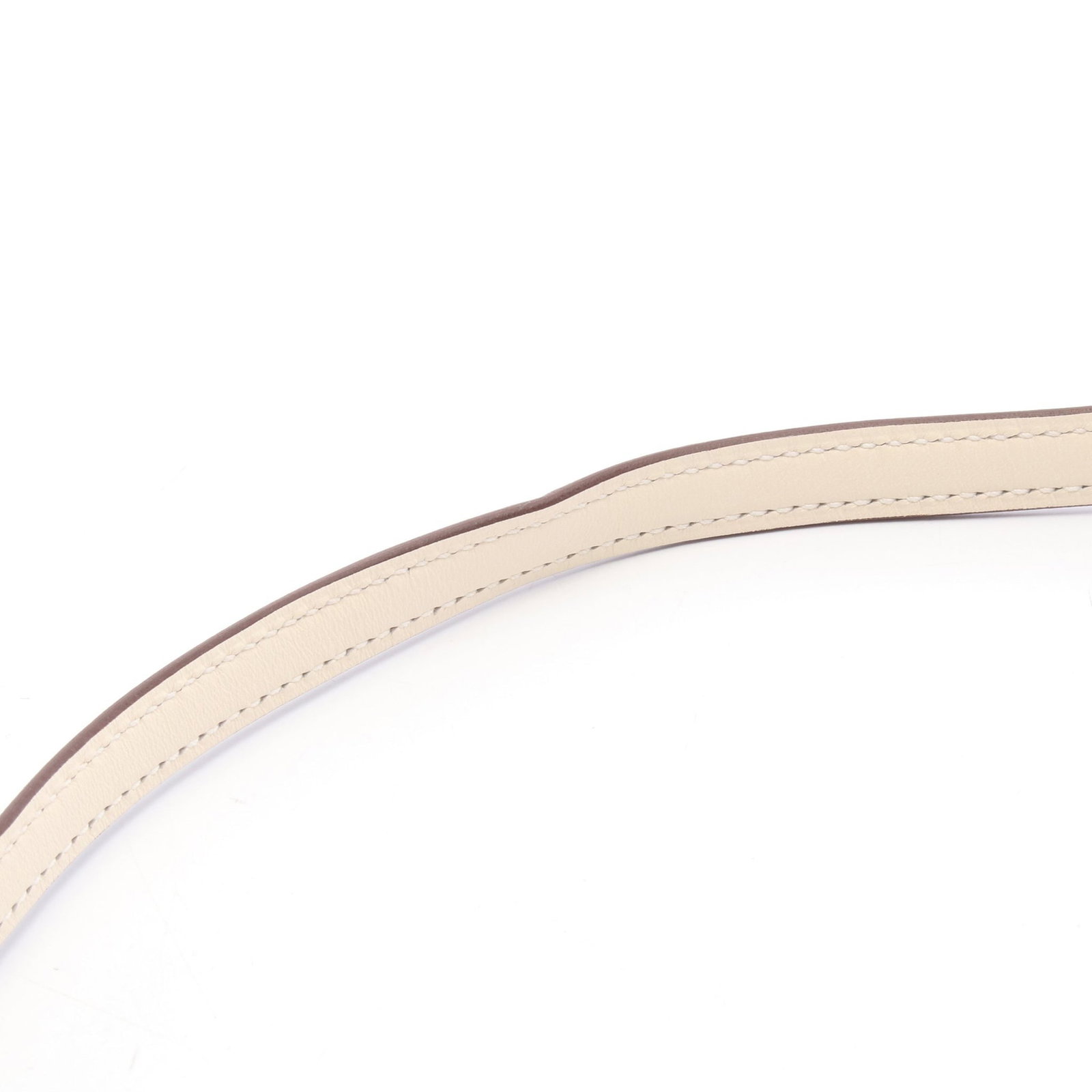 Hermes Roulis Mini Nata Ivory SHW - 10