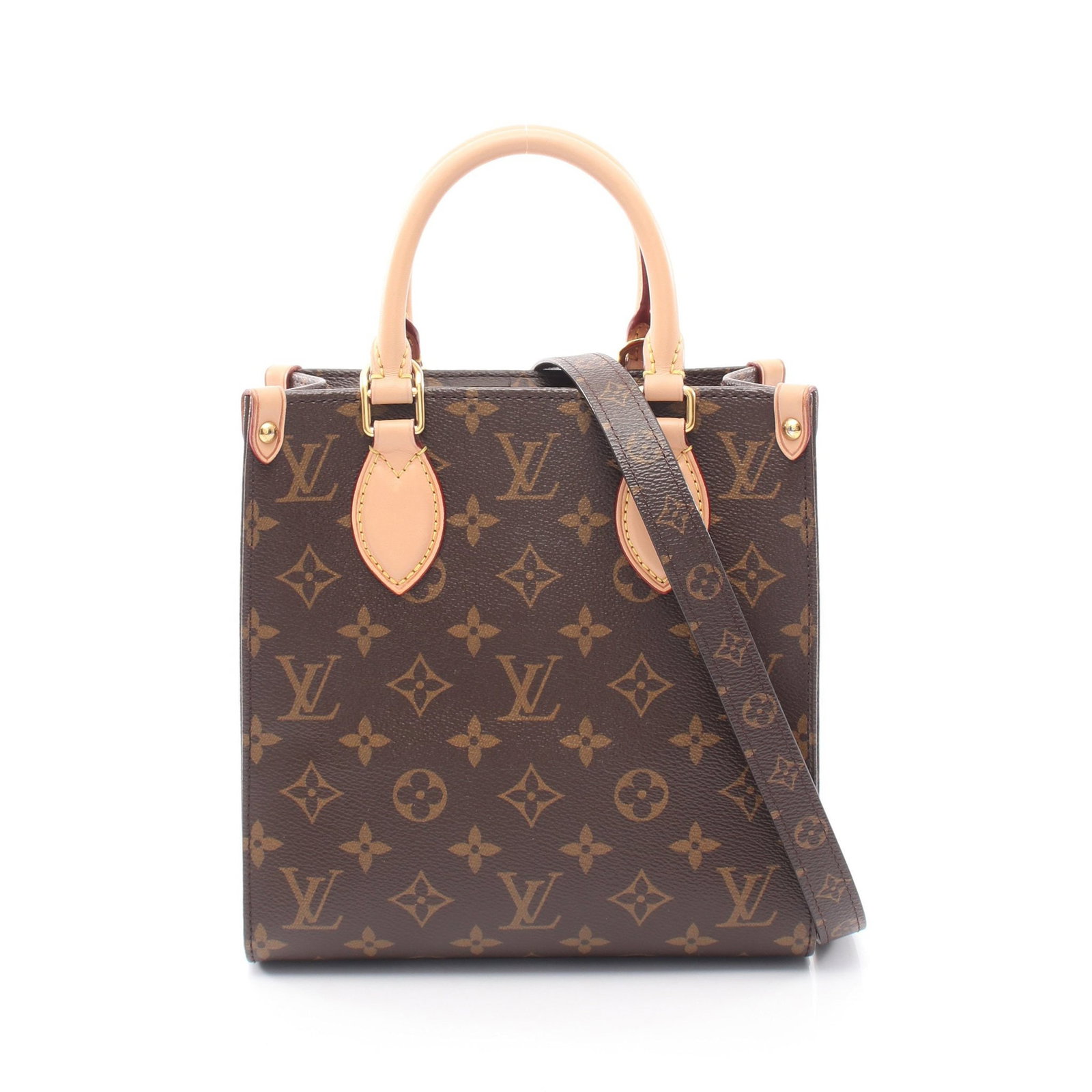 Louis Vuitton Sac Plat BB Monogram 2Way (1 of 9)