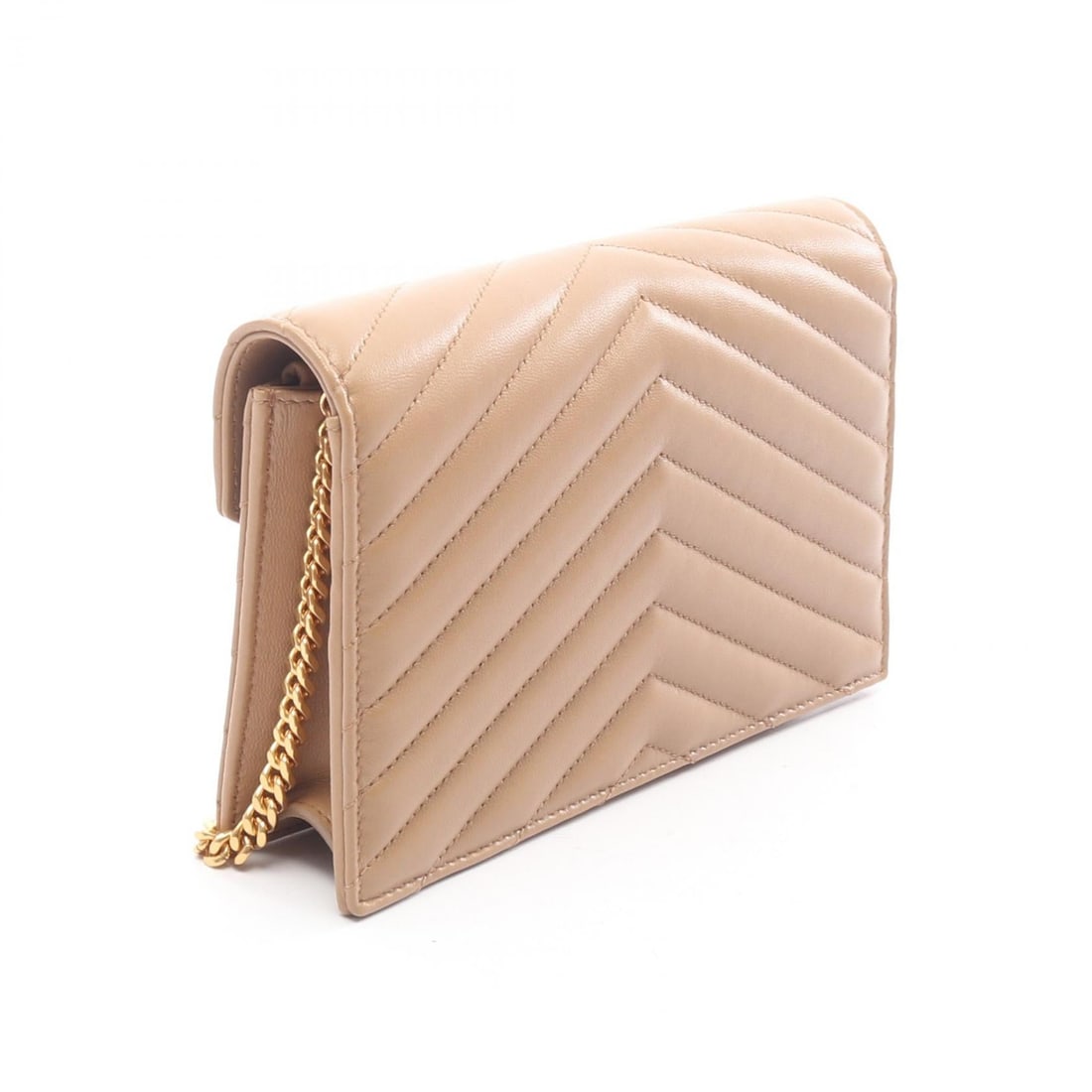 Saint Laurent Cassandra Envelope Beige - 2