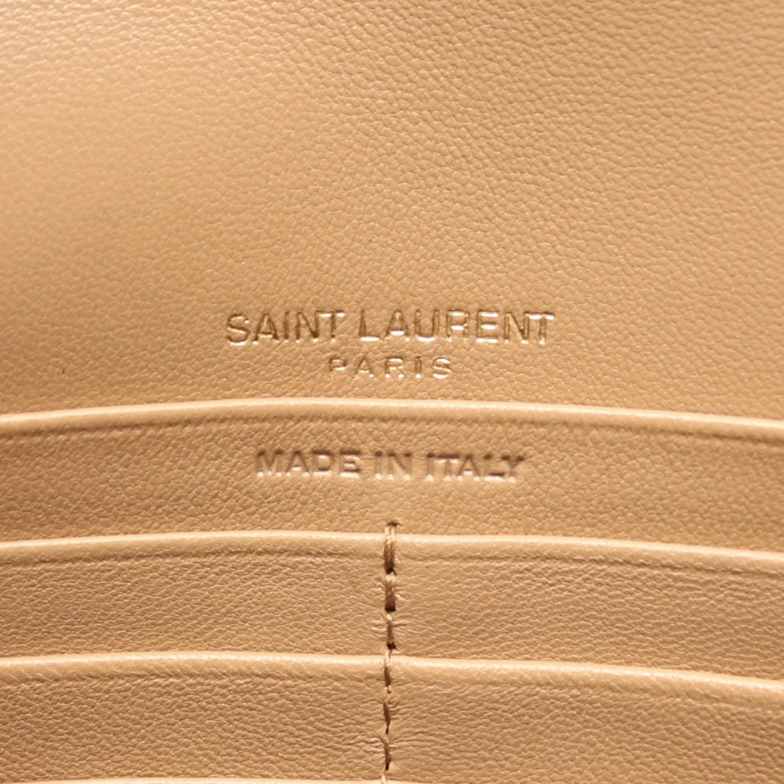 Saint Laurent Cassandra Envelope Beige - 4