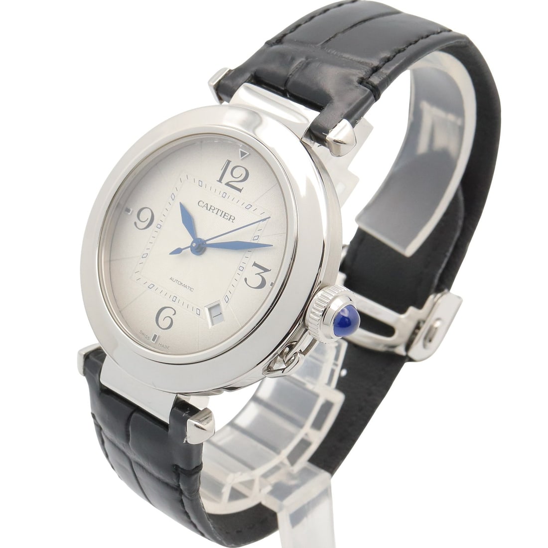 Hermes H Watch Quartz SS Blue - 2