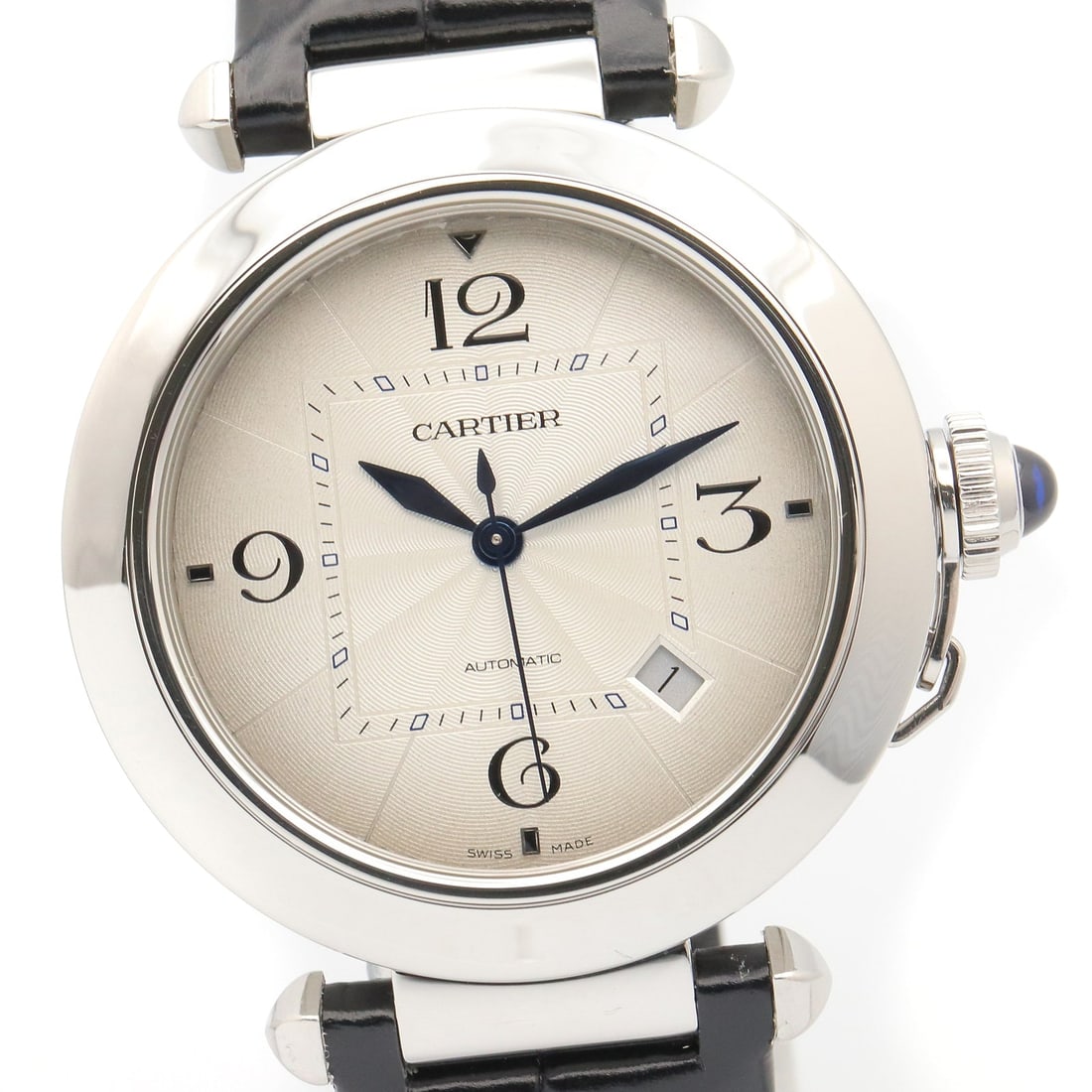 Hermes H Watch Quartz SS Blue - 3