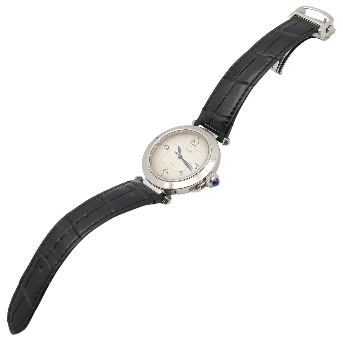 Hermes H Watch Quartz SS Blue - 4
