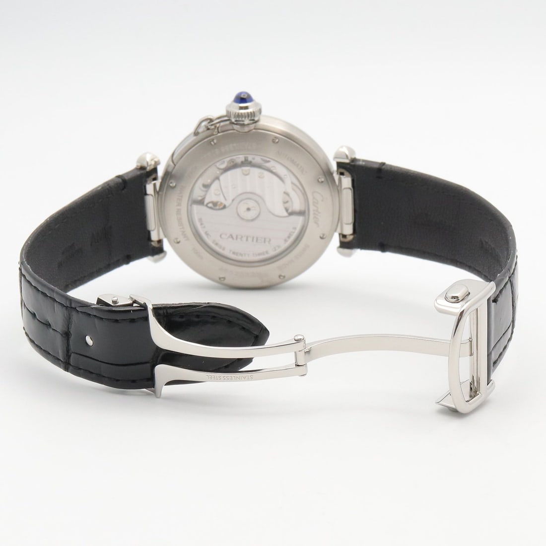 Hermes H Watch Quartz SS Blue - 6