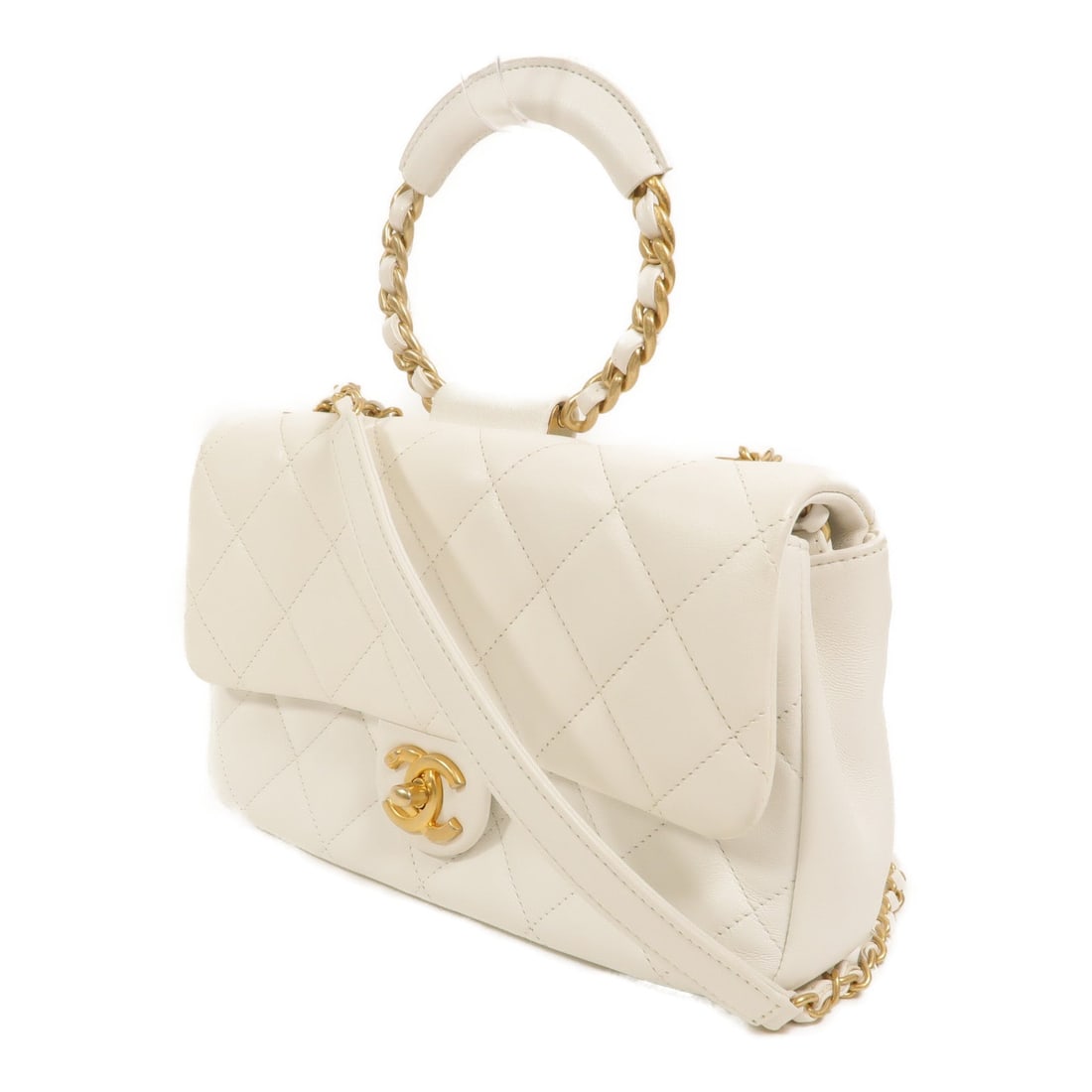 Chanel In The Loop Medium White - 3
