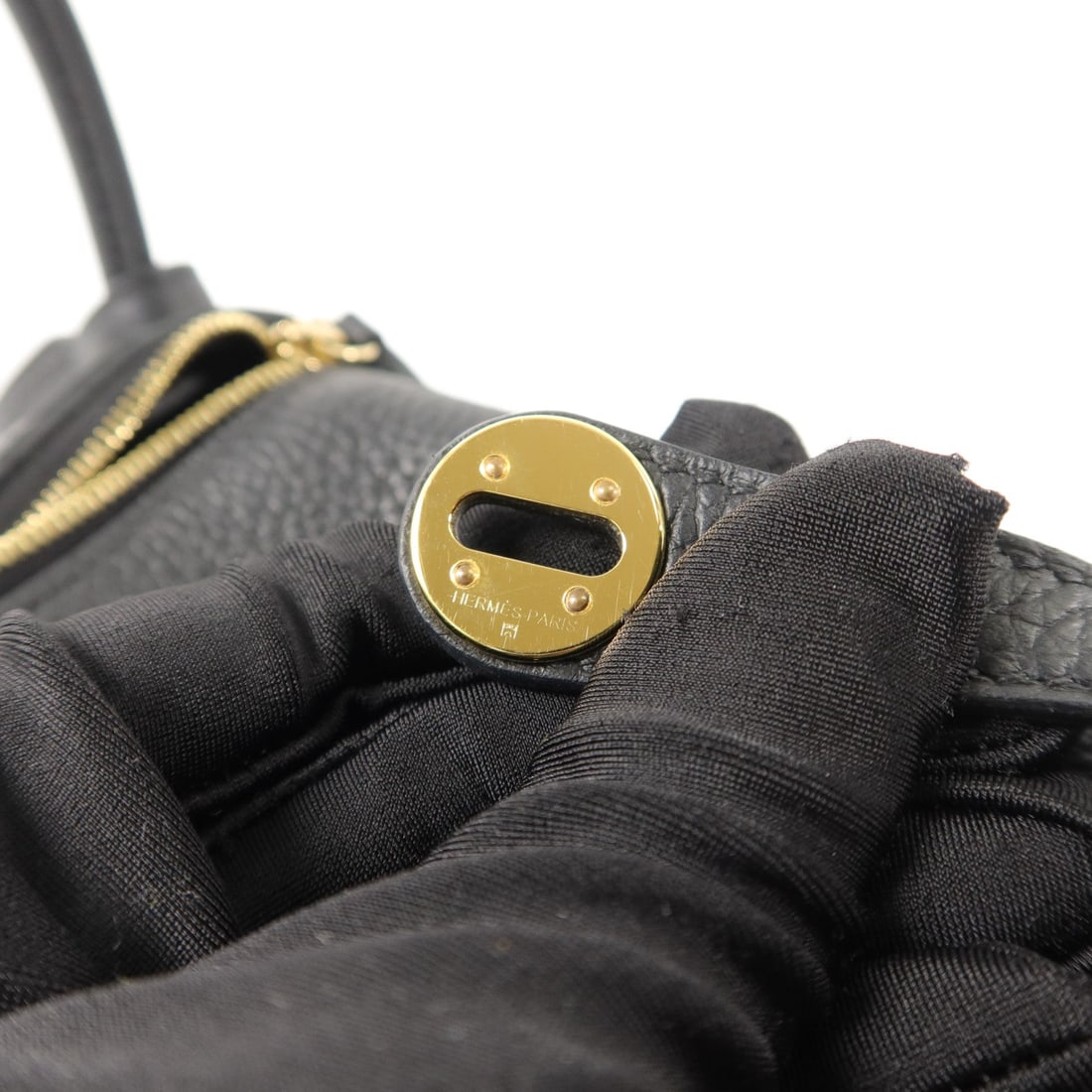 Hermes Mini Lindy Clemence Noir - 10