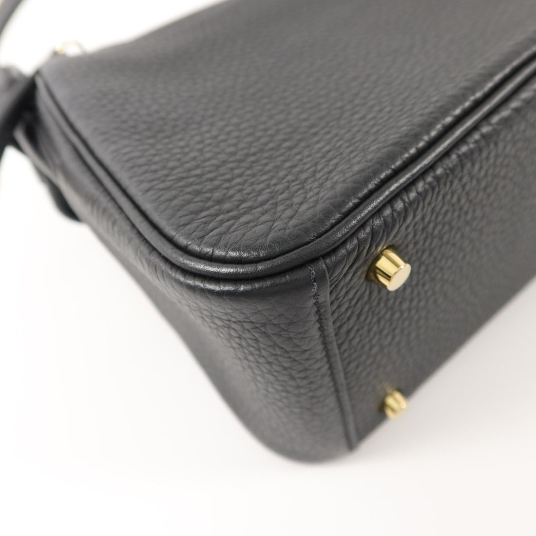 Hermes Mini Lindy Clemence Noir - 15