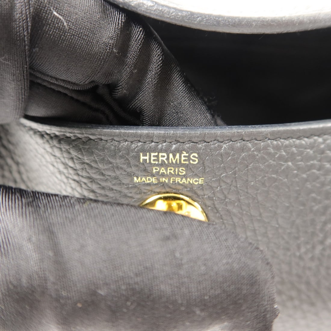 Hermes Mini Lindy Clemence Noir - 6