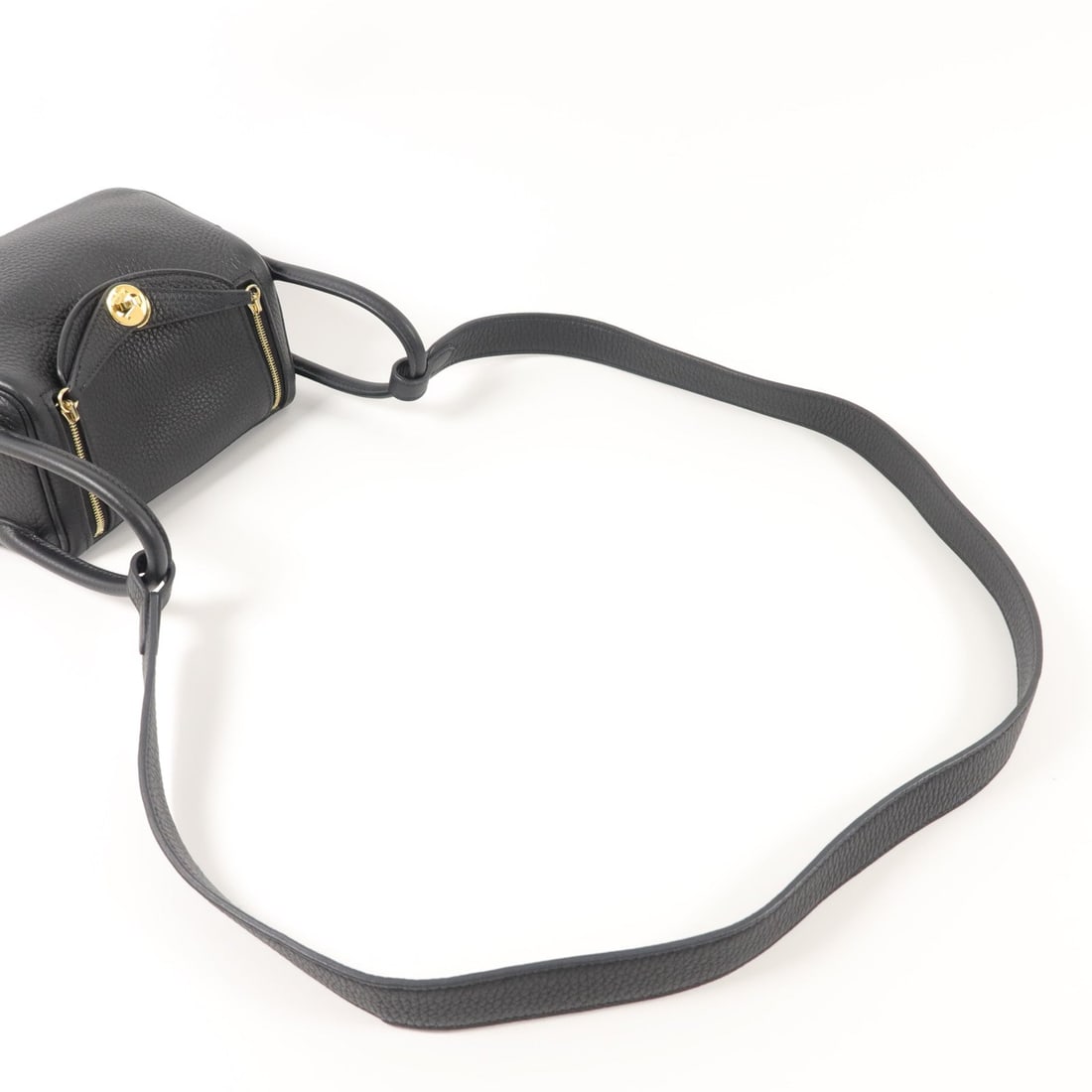 Hermes Mini Lindy Clemence Noir - 8