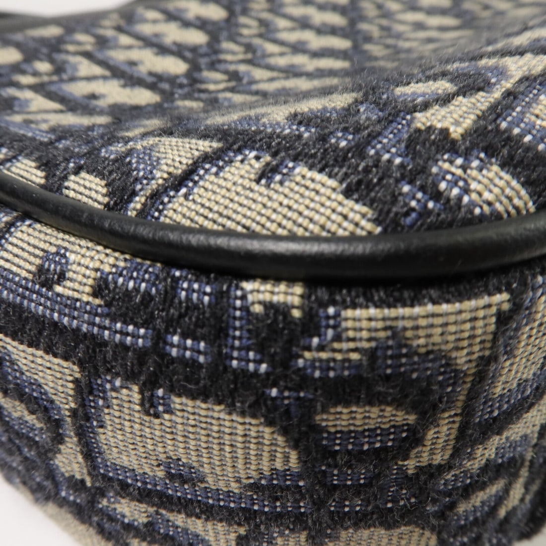 Dior Mini Saddle Messenger Blue - 13