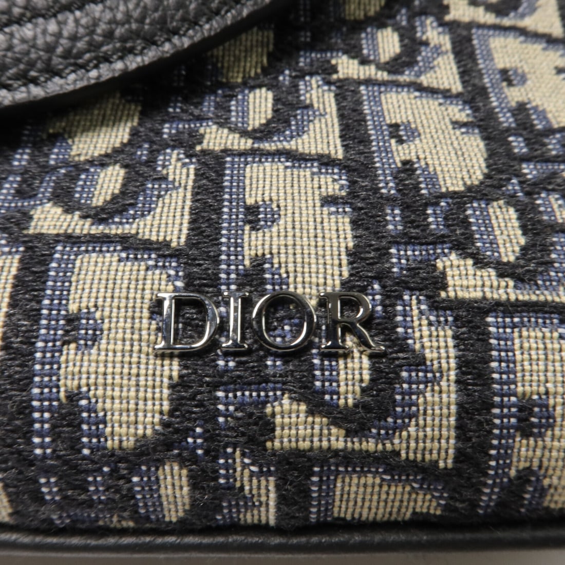 Dior Mini Saddle Messenger Blue - 8