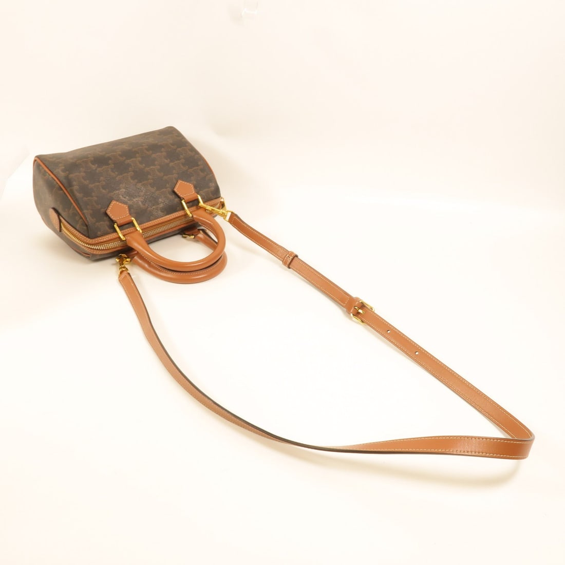 Celine Small Boston Brown 2Way - 9