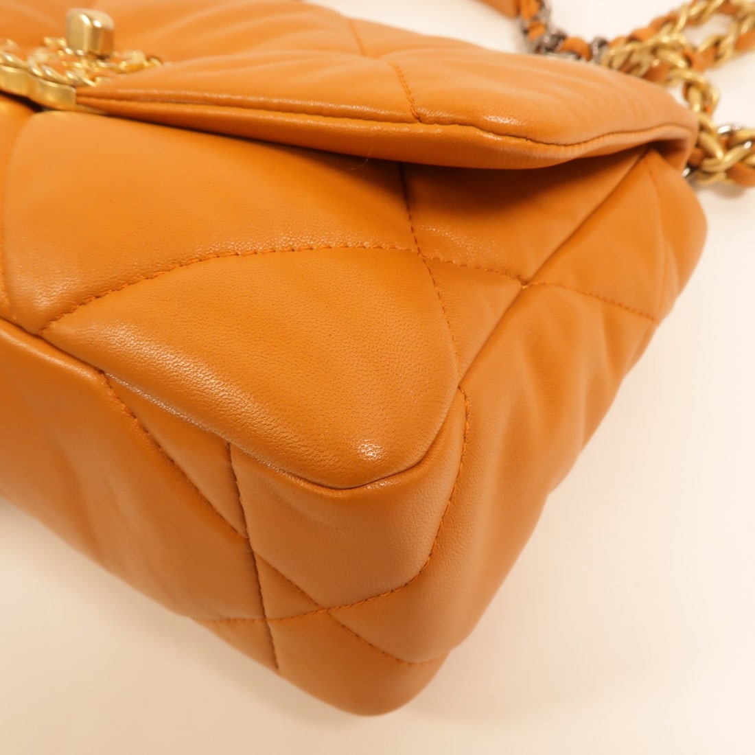 Chanel 19 Small Lamb Brown 2Way - 10