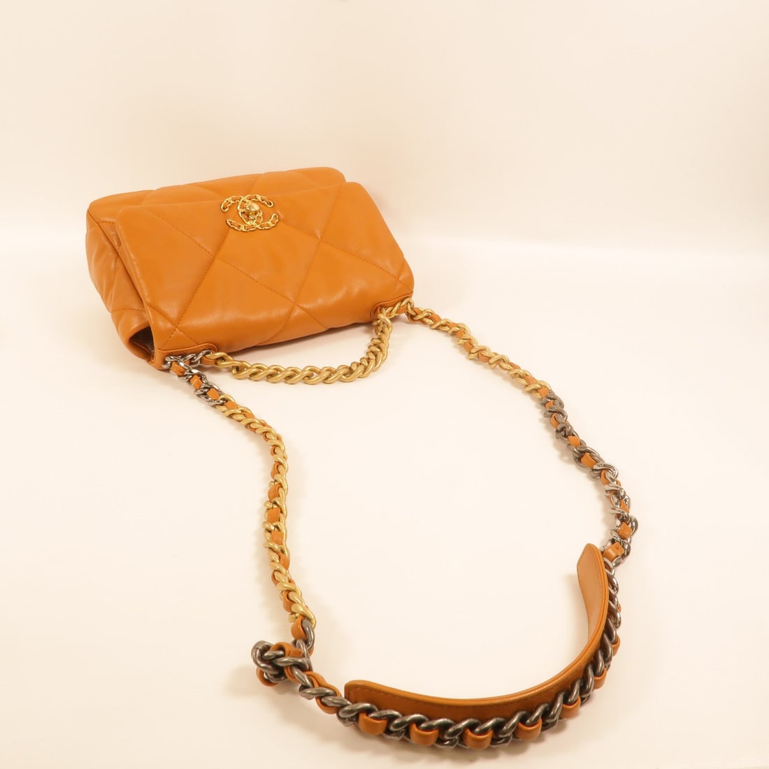 Chanel 19 Small Lamb Brown 2Way - 8