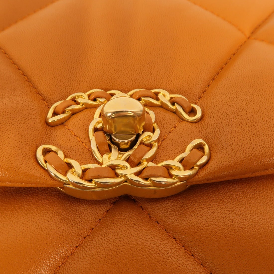 Chanel 19 Small Lamb Brown 2Way - 9