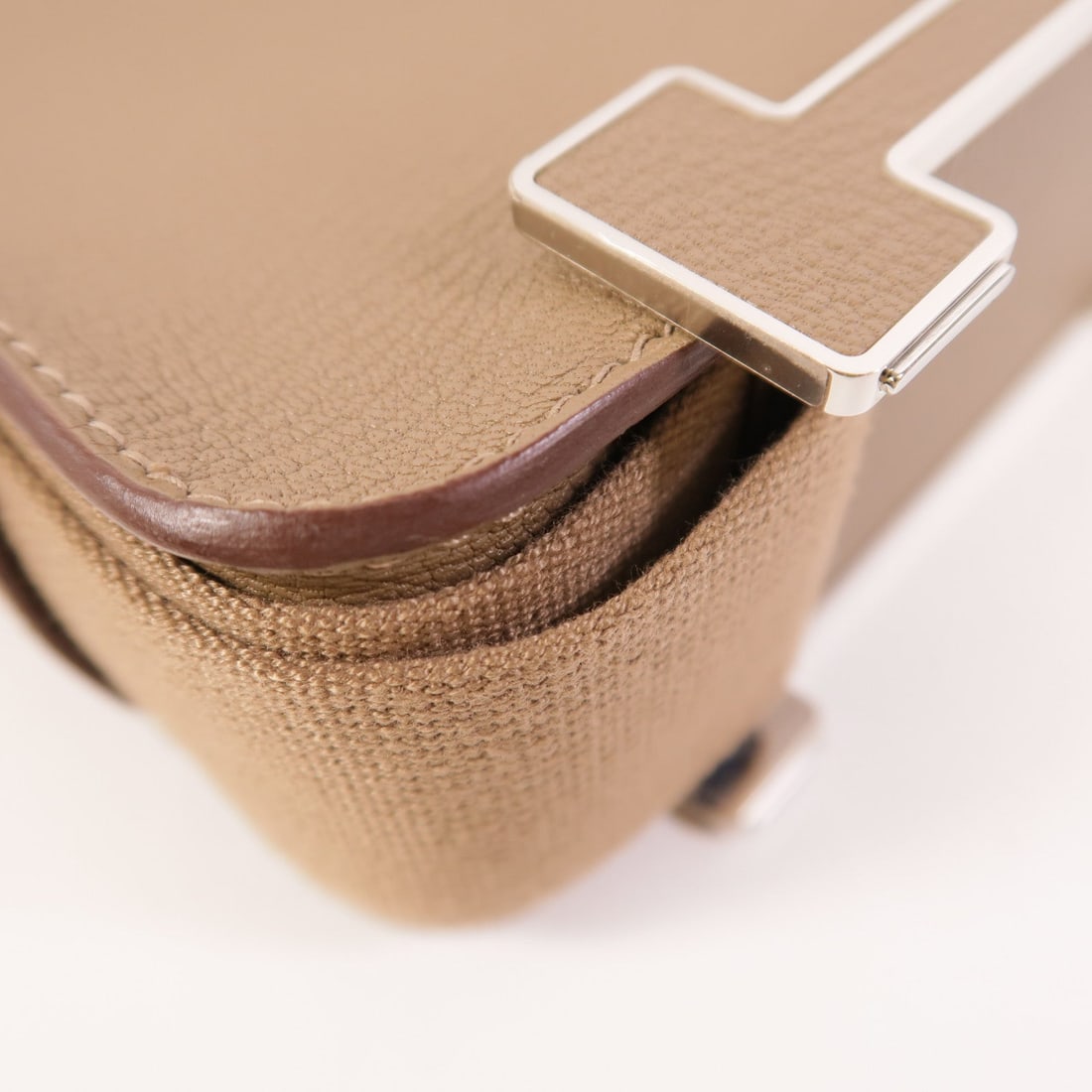 Hermes Geta Chevre Etoupe - 12