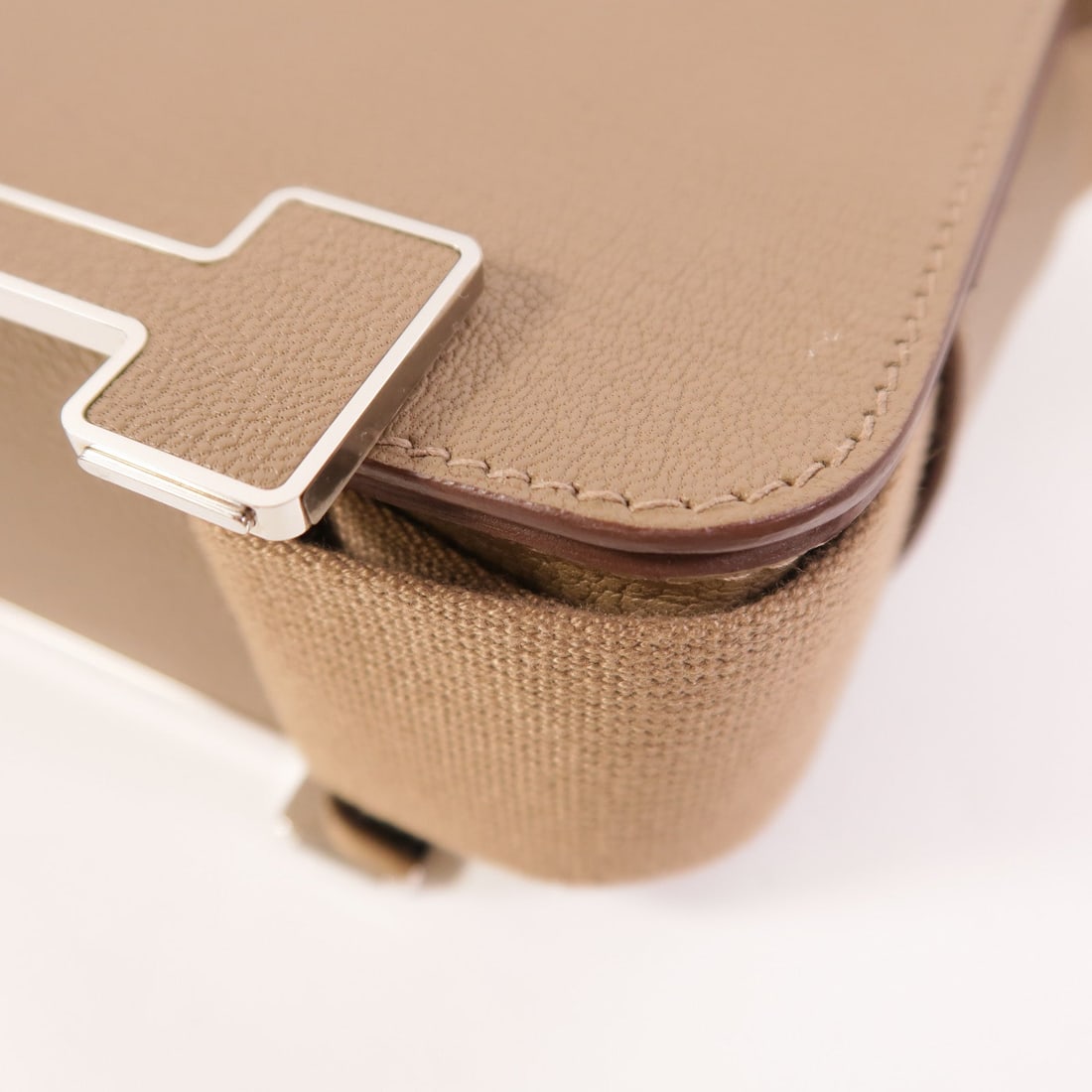 Hermes Geta Chevre Etoupe - 13
