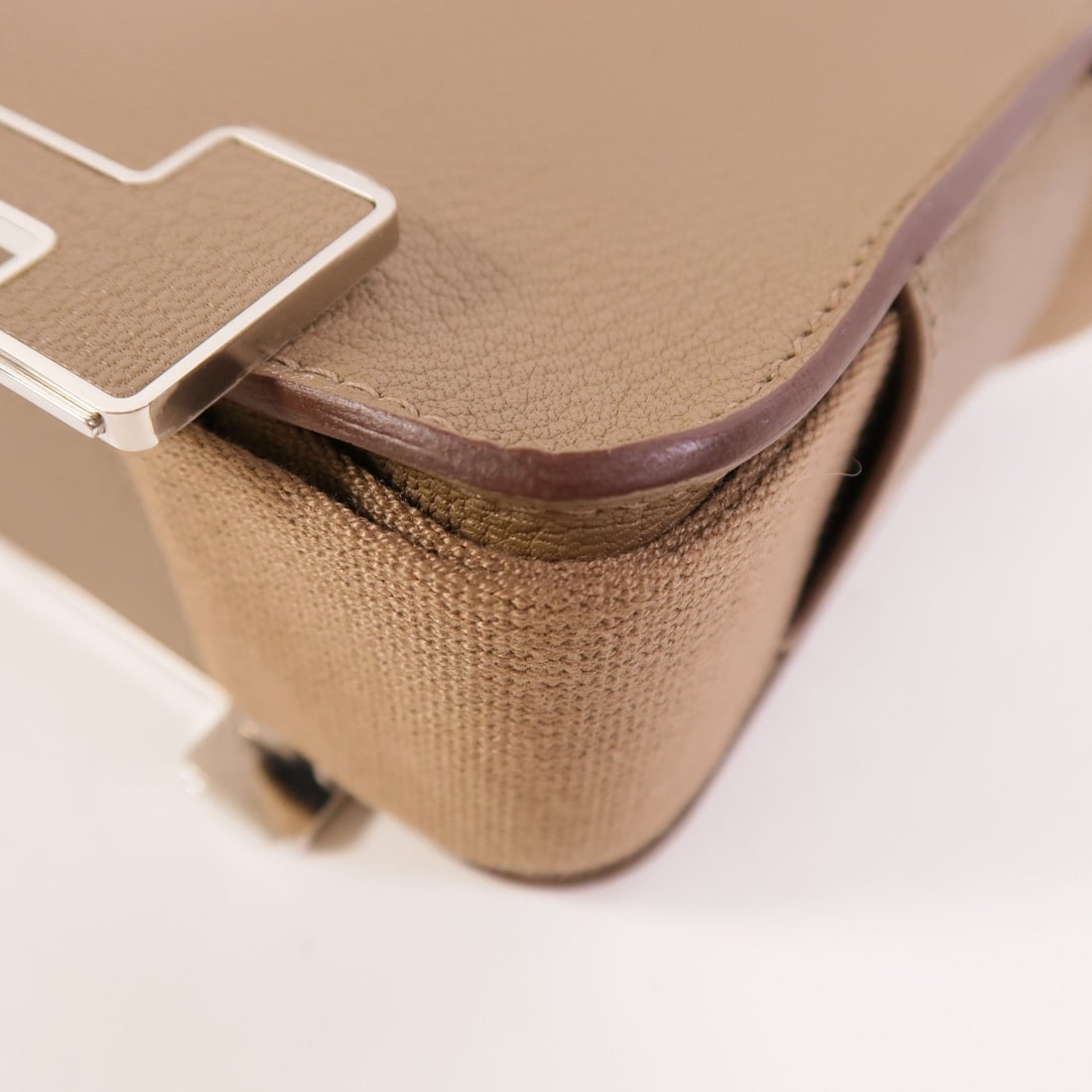 Hermes Geta Chevre Etoupe - 14