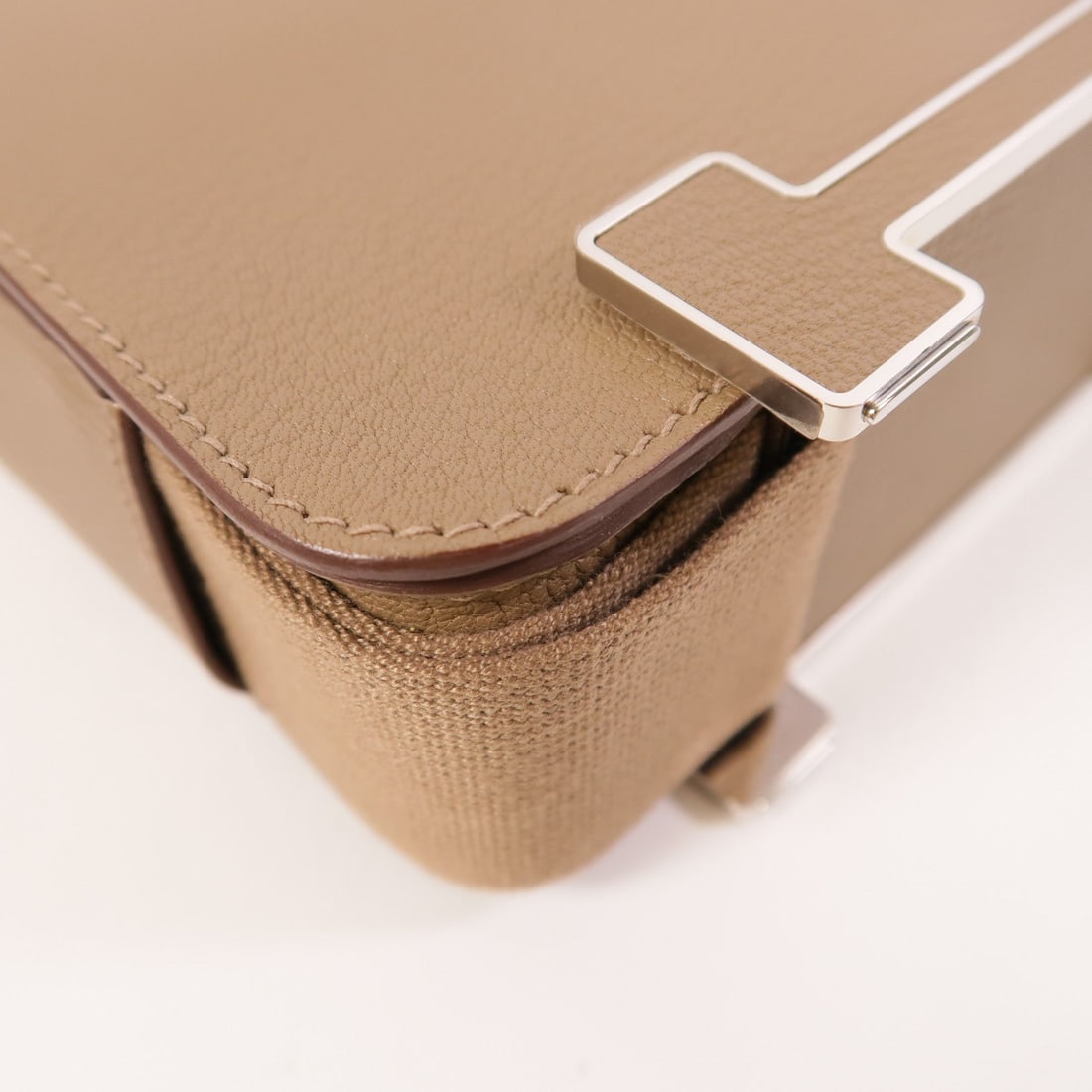 Hermes Geta Chevre Etoupe - 15