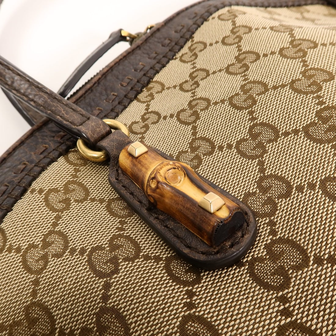 Gucci GG Canvas Shoulder Brown - 11