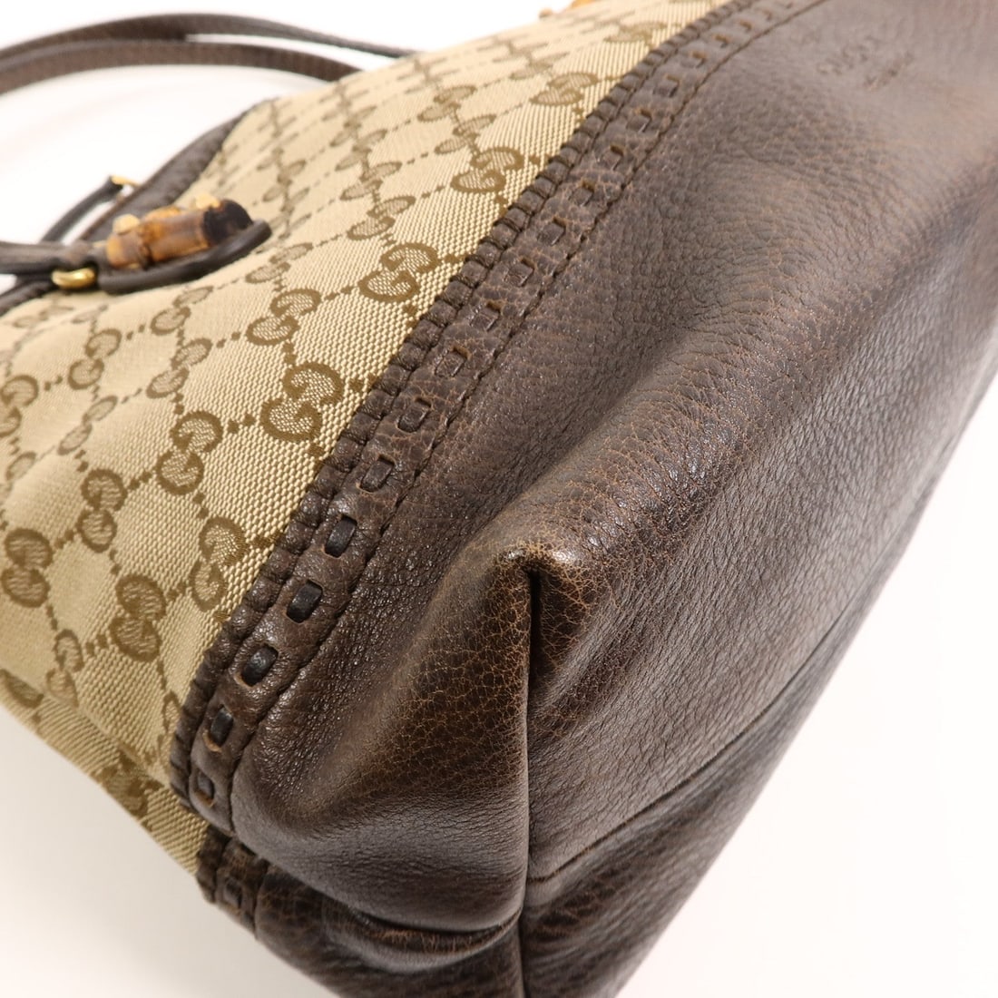 Gucci GG Canvas Shoulder Brown - 12