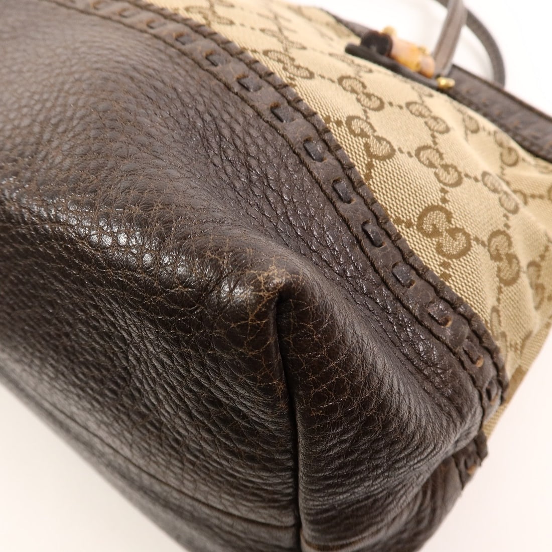 Gucci GG Canvas Shoulder Brown - 13