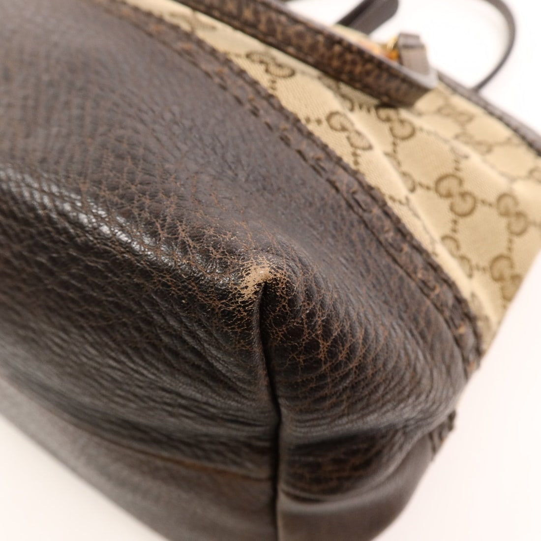 Gucci GG Canvas Shoulder Brown - 14