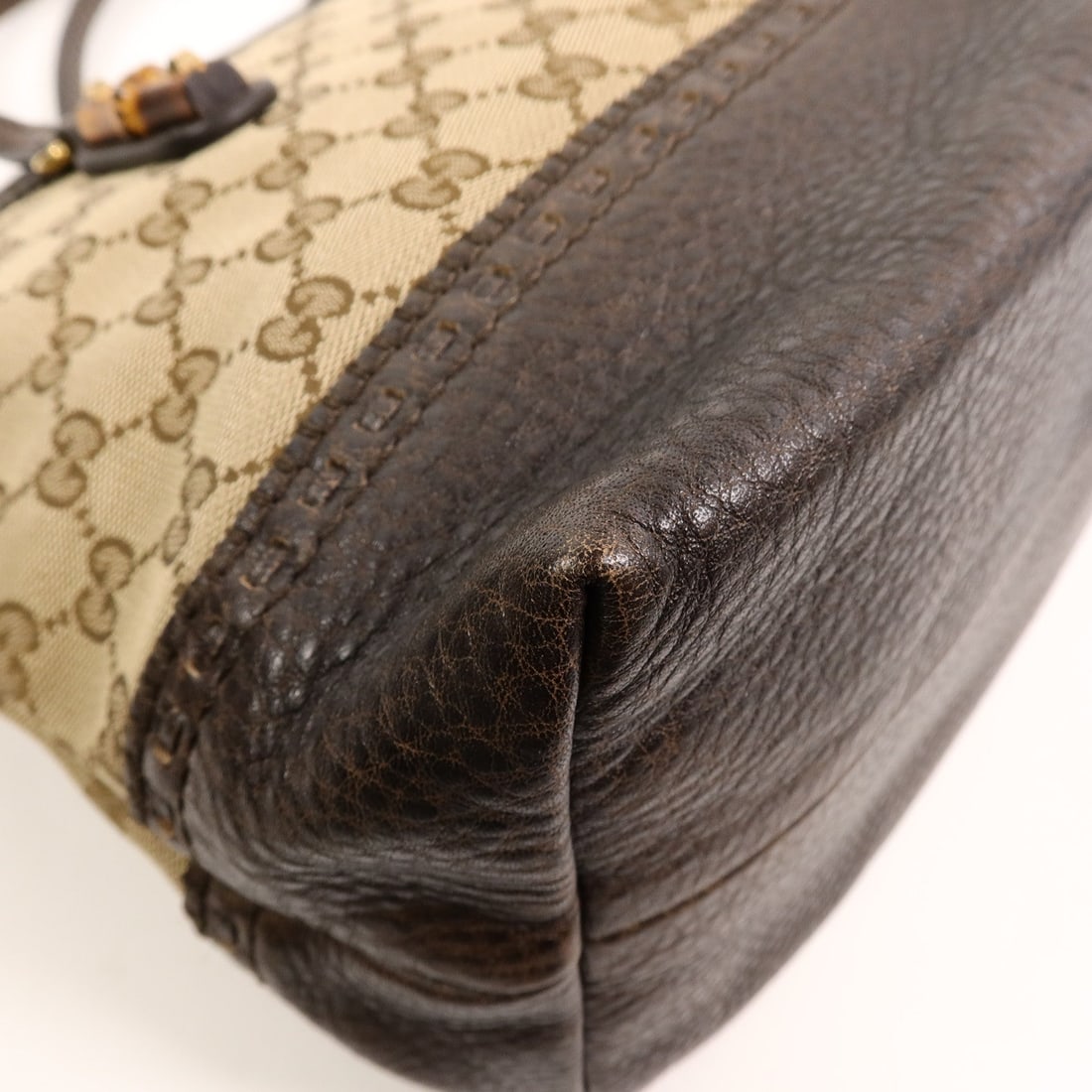 Gucci GG Canvas Shoulder Brown - 15