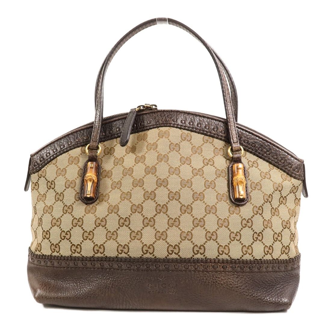 Gucci GG Canvas Shoulder Brown (1 of 16)