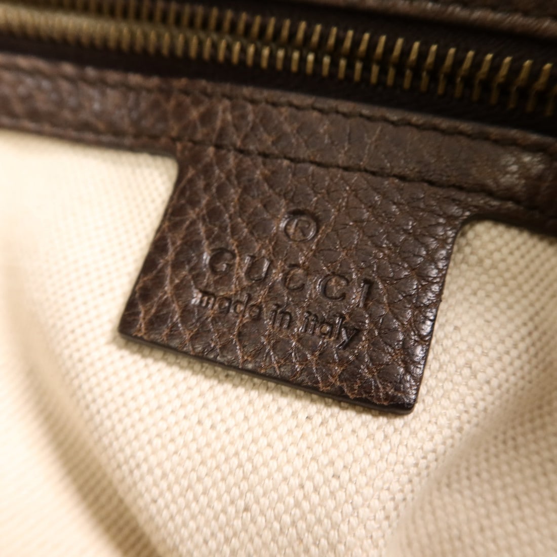 Gucci GG Canvas Shoulder Brown - 6