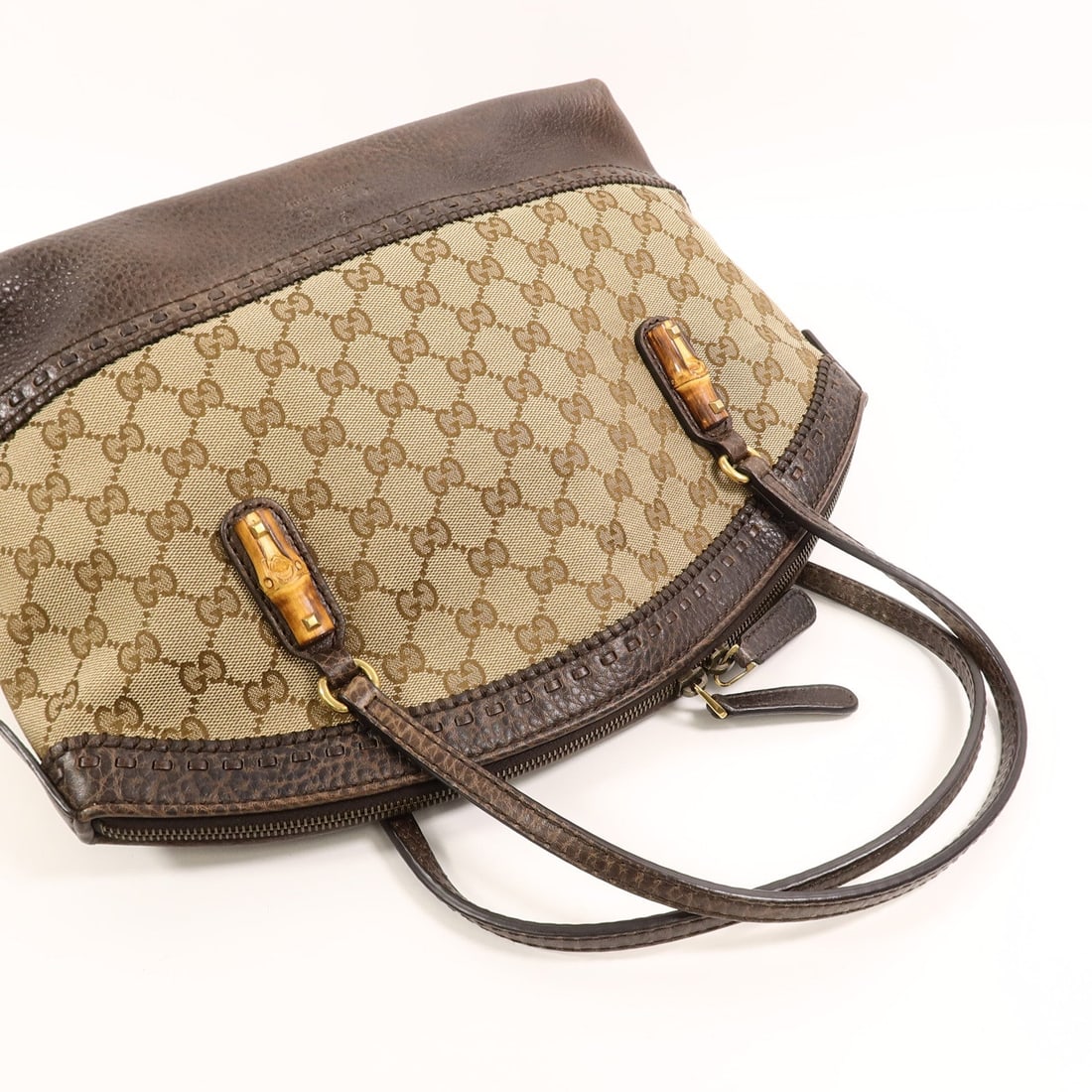 Gucci GG Canvas Shoulder Brown - 8