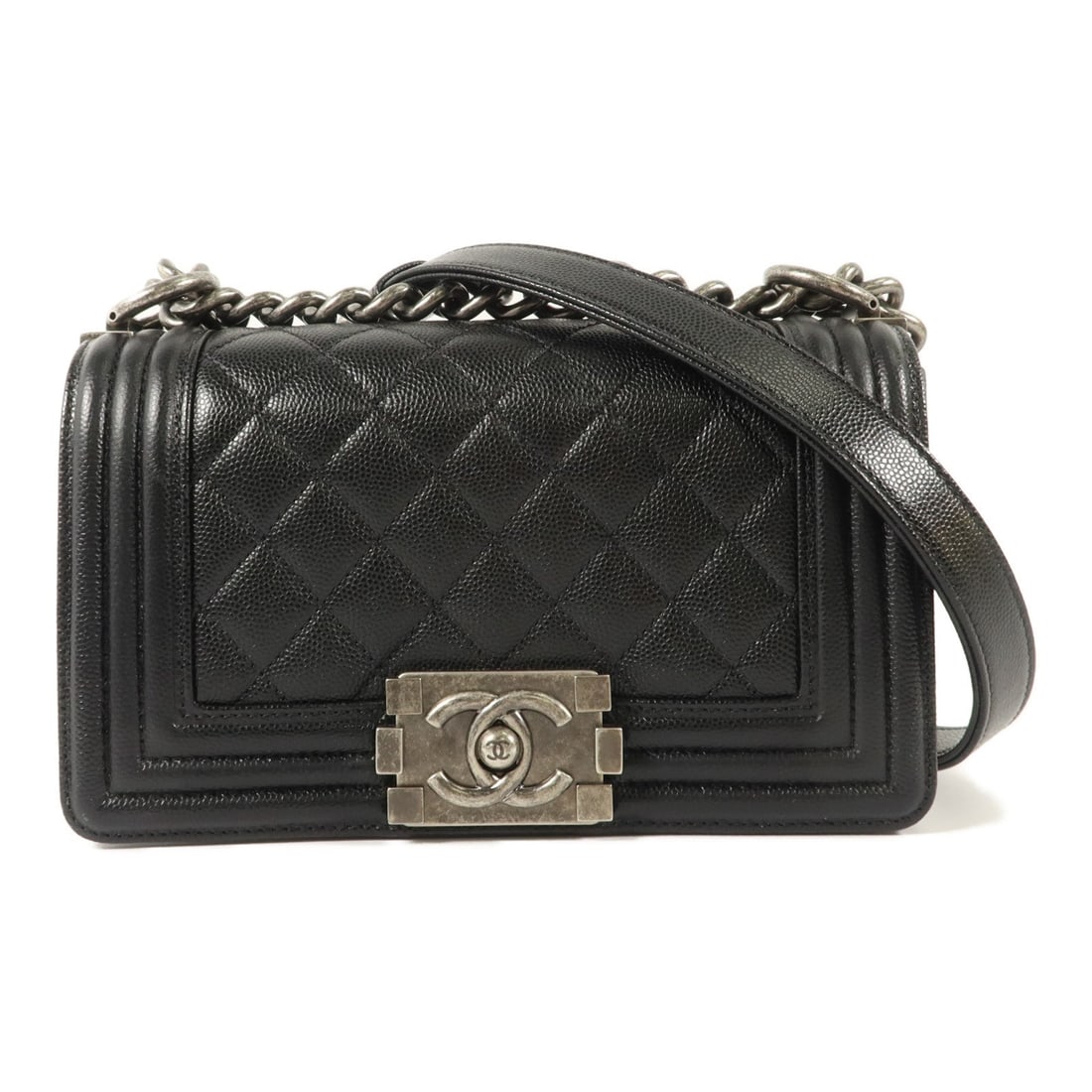 Chanel Boy 20 Calfskin Black (1 of 17)