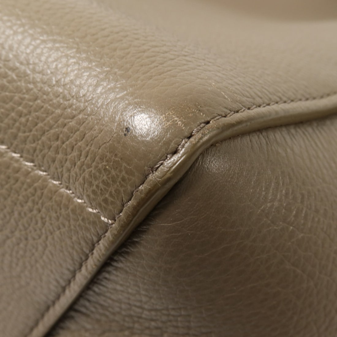 Celine Sangle Bucket Large Gray - 12