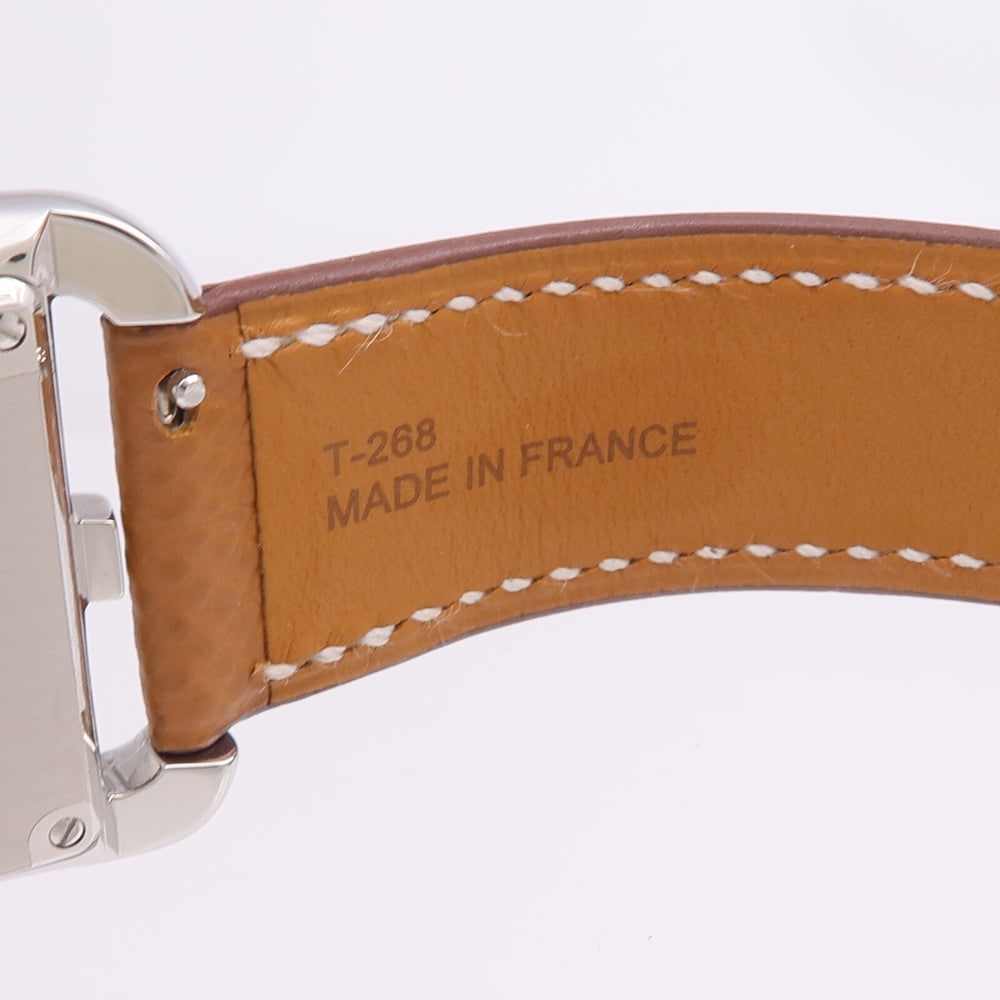 Hermes Nabtucket Quartz SS White - 11