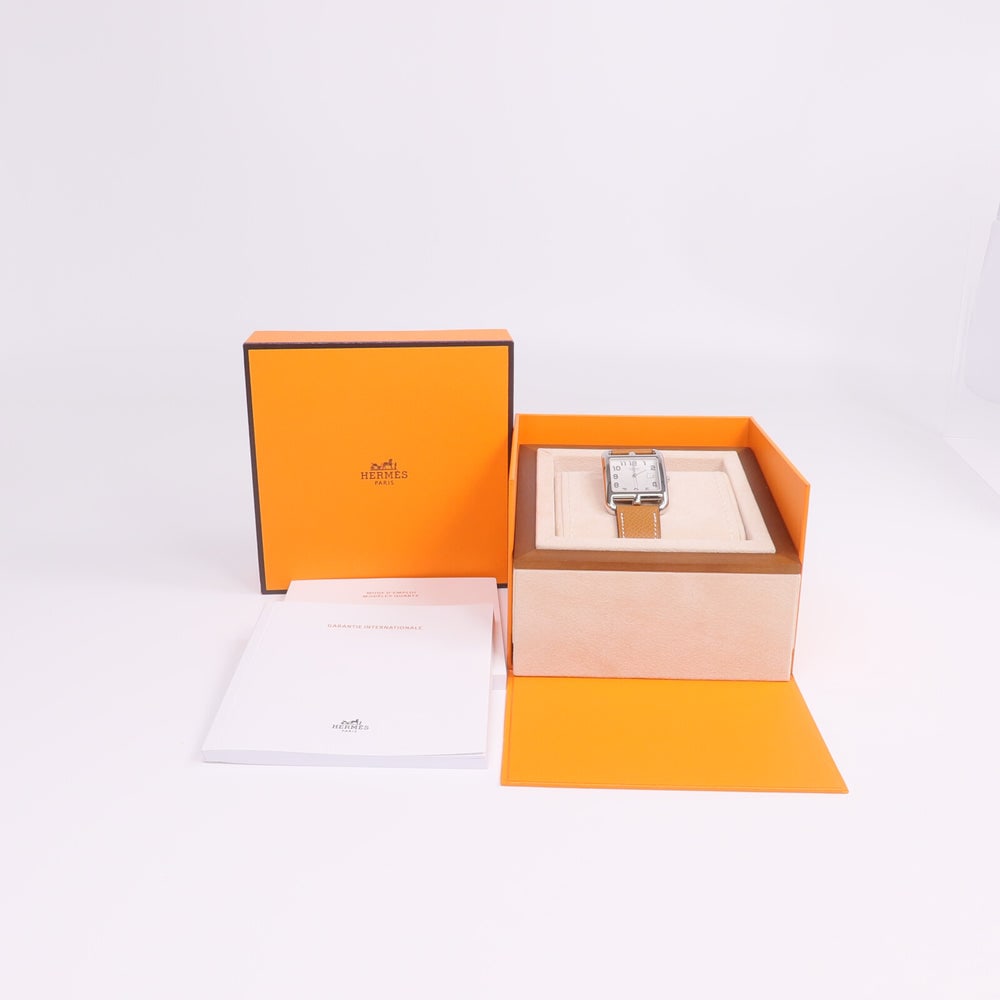 Hermes Nabtucket Quartz SS White - 13