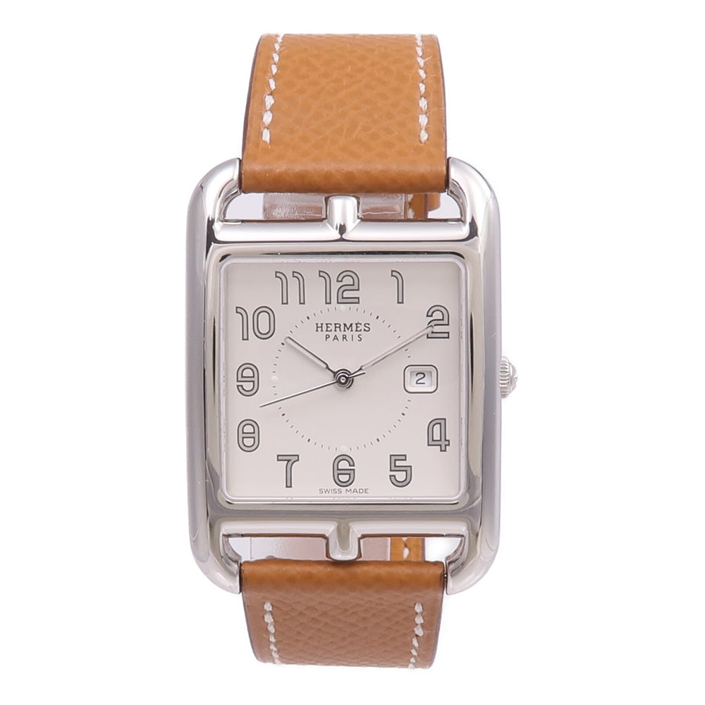 Hermes Nabtucket Quartz SS White - 2
