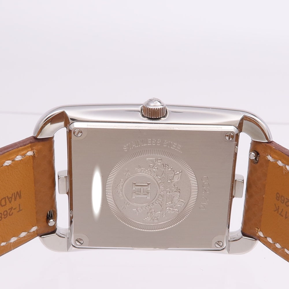 Hermes Nabtucket Quartz SS White - 6