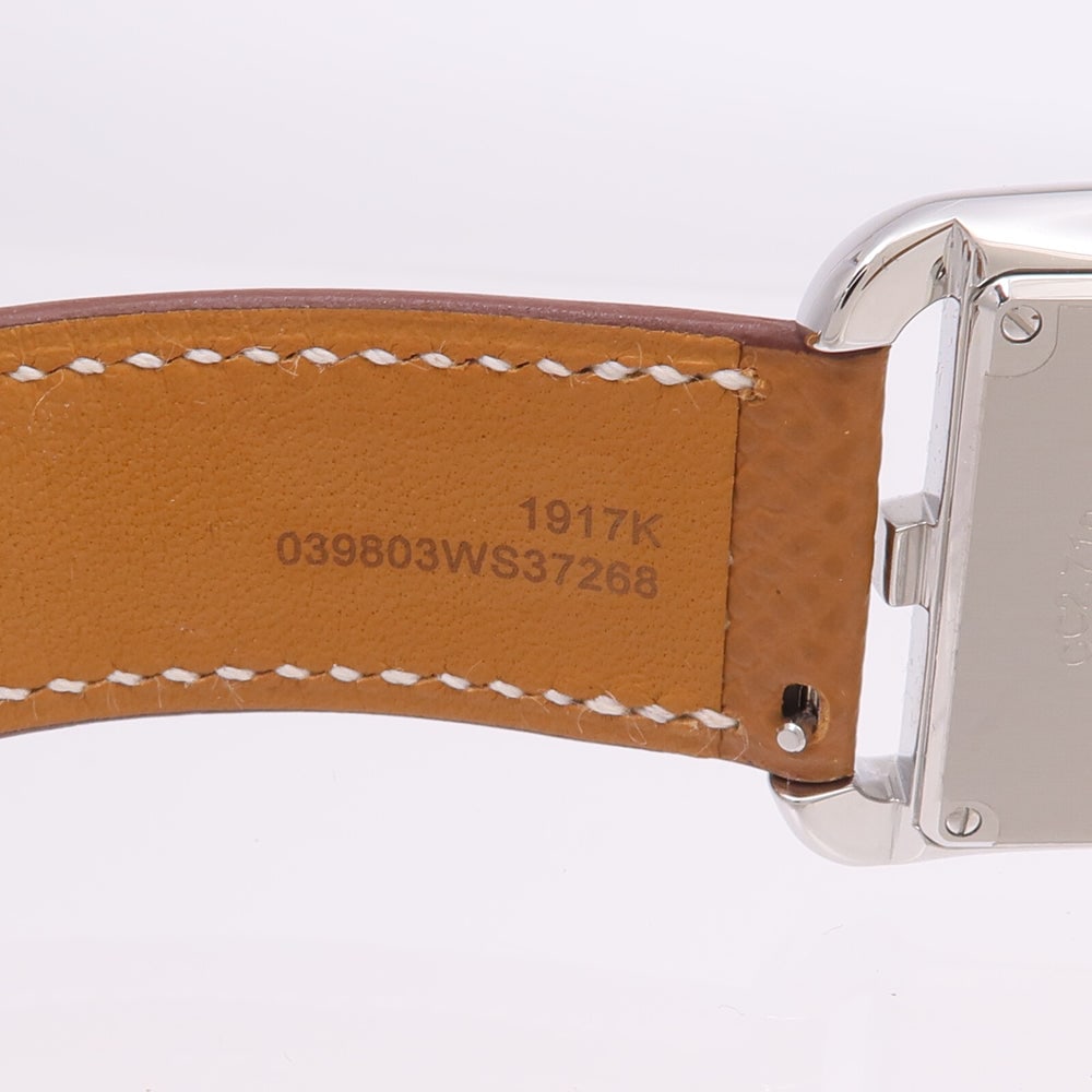 Hermes Nabtucket Quartz SS White - 9