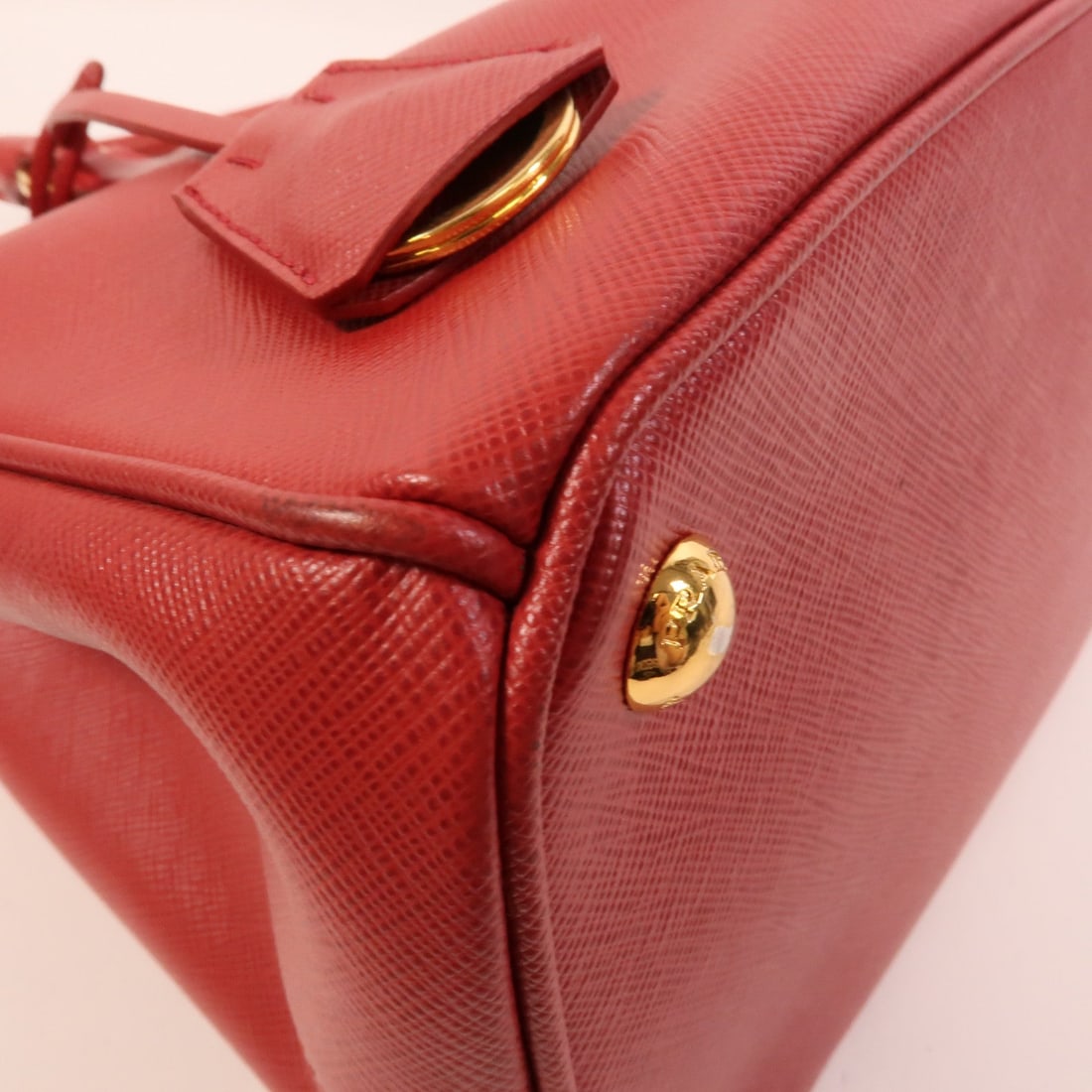 Prada 2Way Saffiano Red - 12