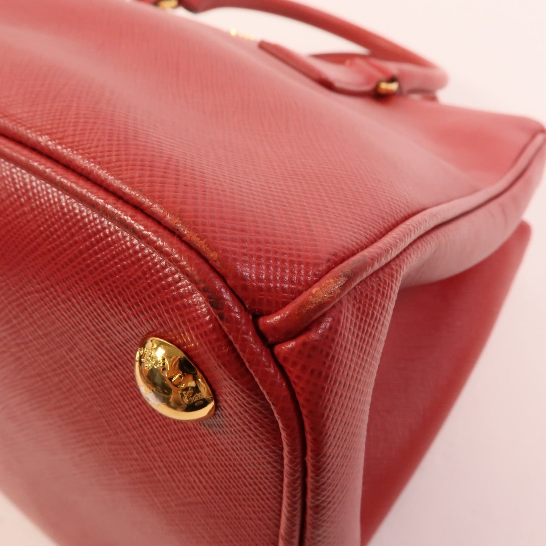Prada 2Way Saffiano Red - 13
