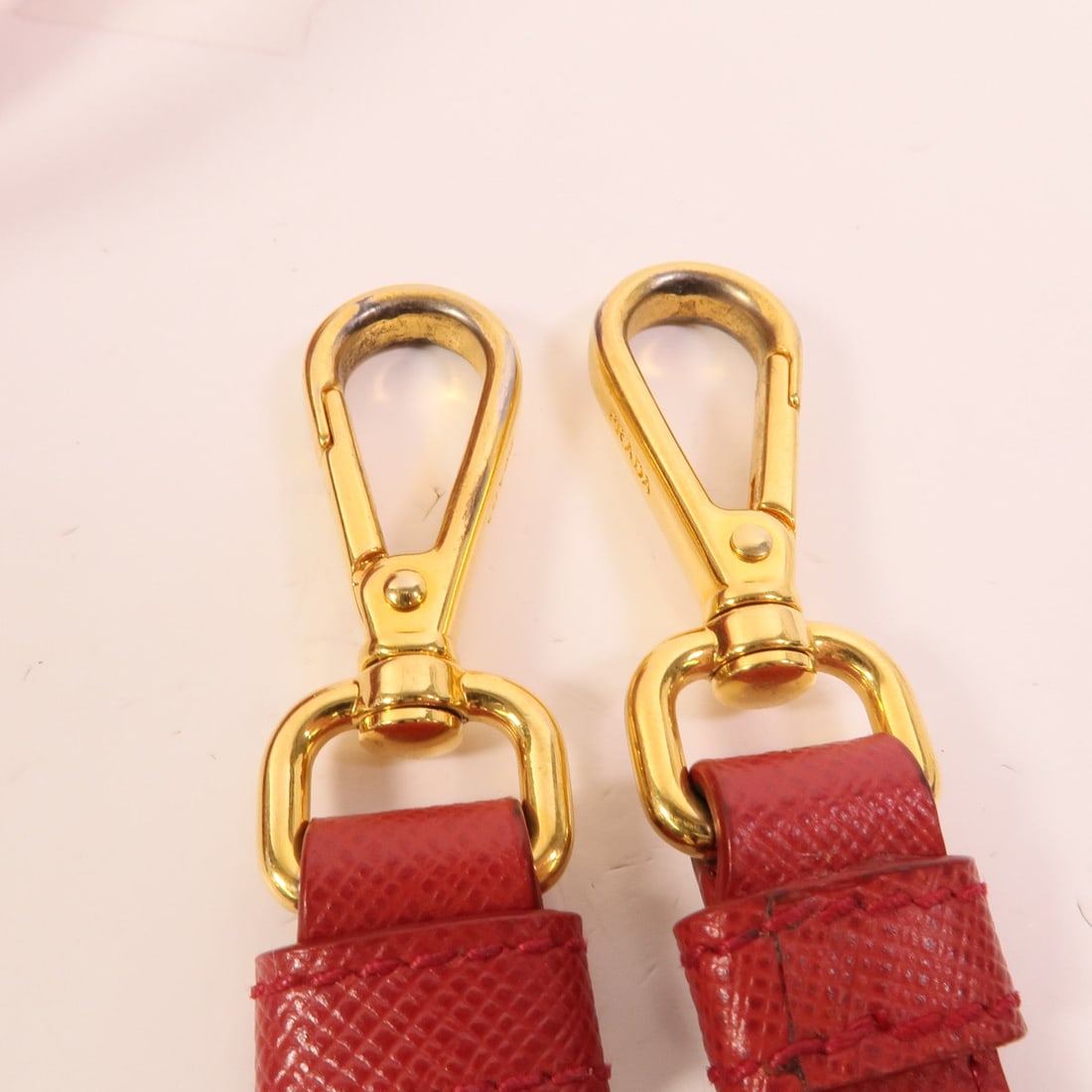 Prada 2Way Saffiano Red - 7