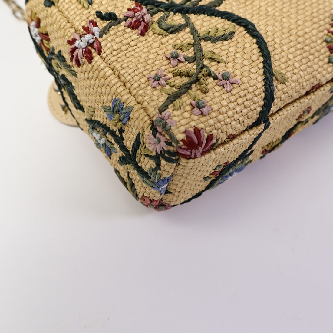 Dior Lady D-Joy Micro Raffia Beige - 14