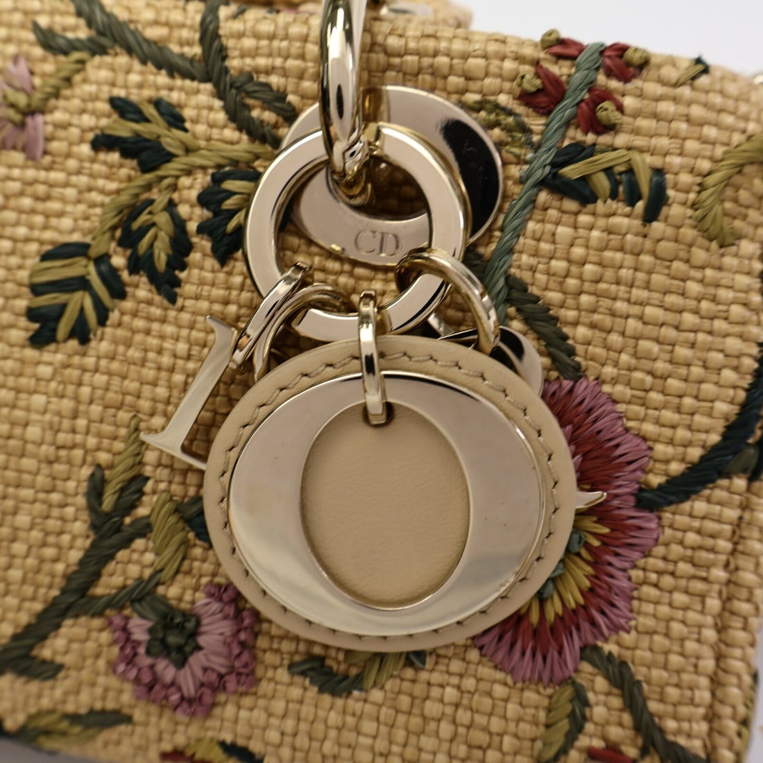 Dior Lady D-Joy Micro Raffia Beige - 15