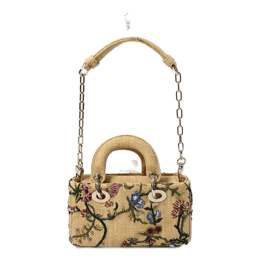 Dior Lady D-Joy Micro Raffia Beige - 2