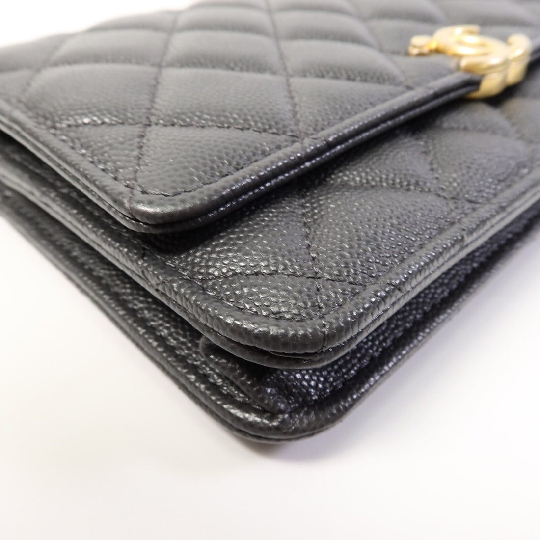 Chanel Wallet On Chain Gray - 11