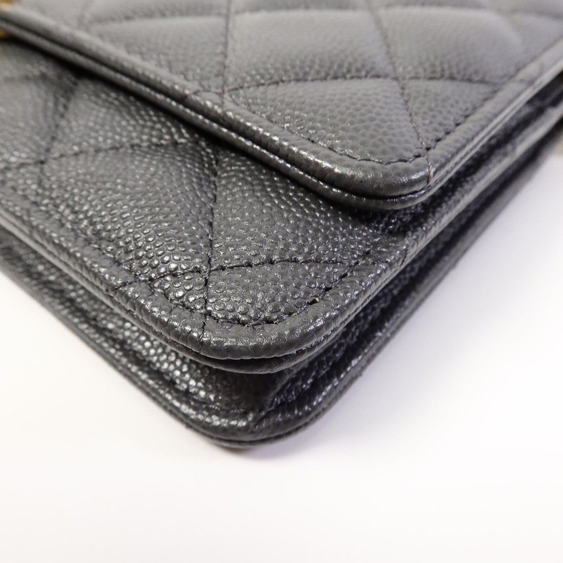 Chanel Wallet On Chain Gray - 12