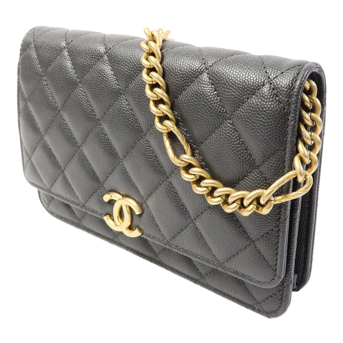 Chanel Wallet On Chain Gray - 2