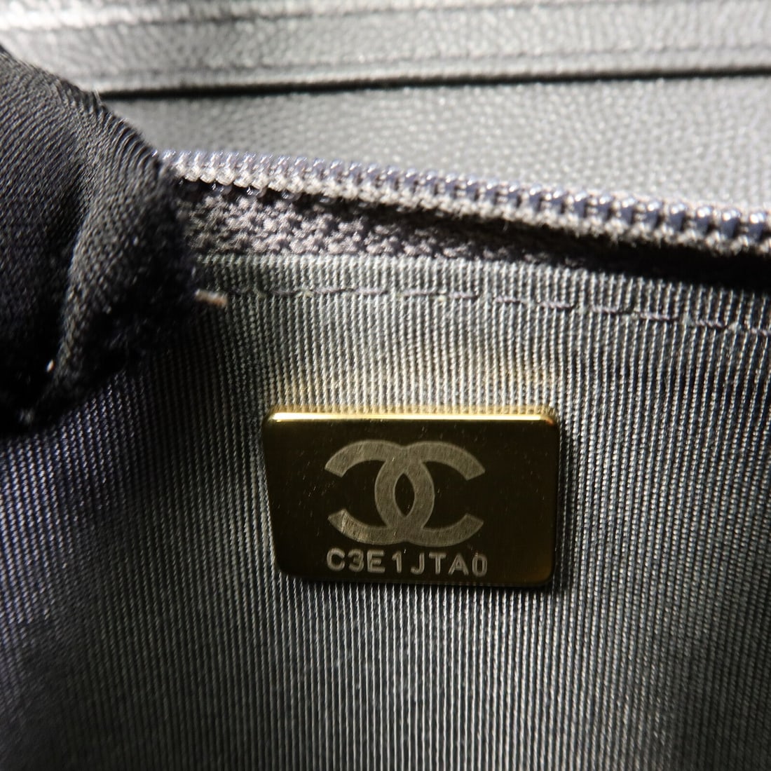 Chanel Wallet On Chain Gray - 7