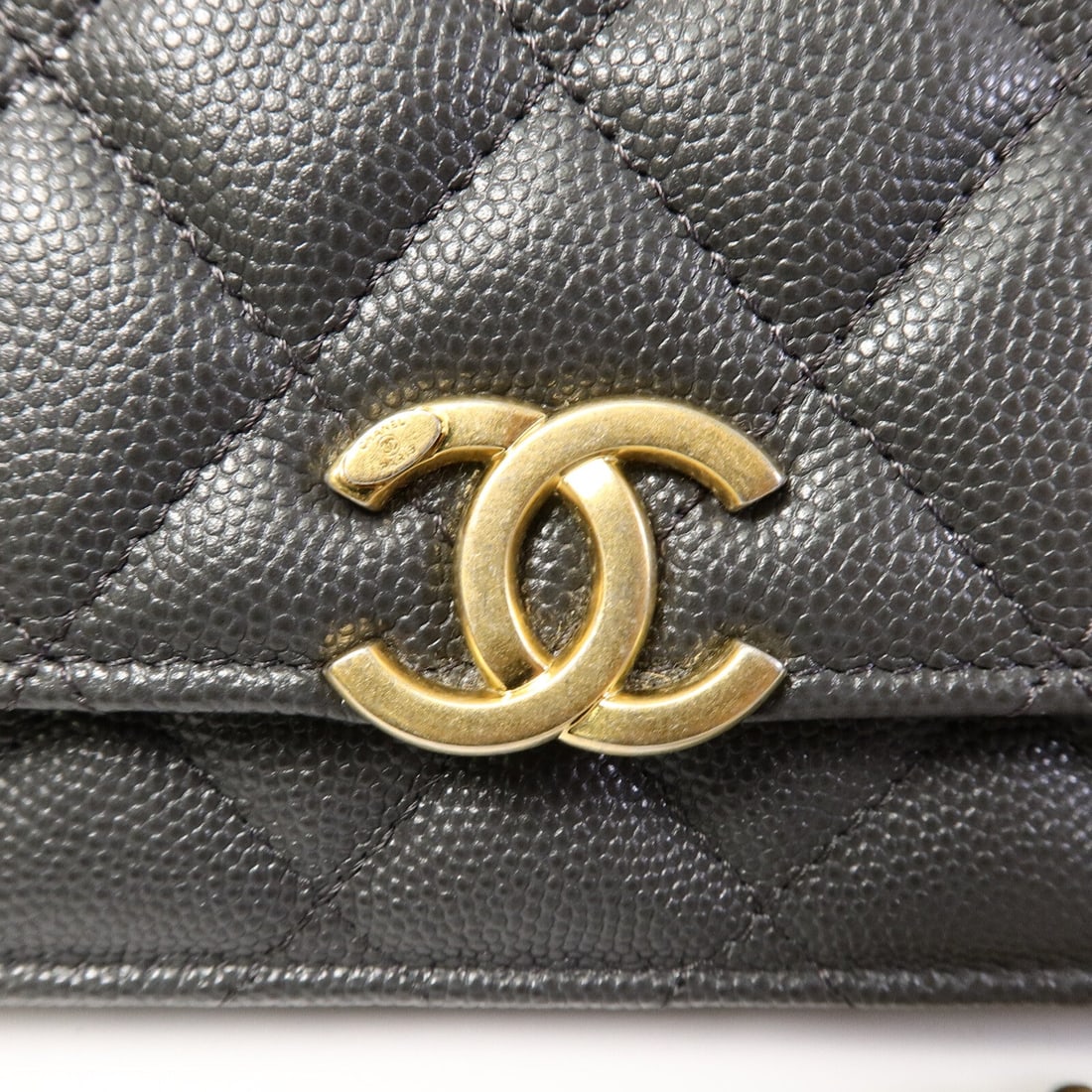 Chanel Wallet On Chain Gray - 8